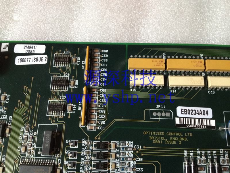 上海源深科技 OPTIMISED CONTROL EB0234A04 BOARD 160077 ISSUE 2 D891 ISSUE 3 高清图片