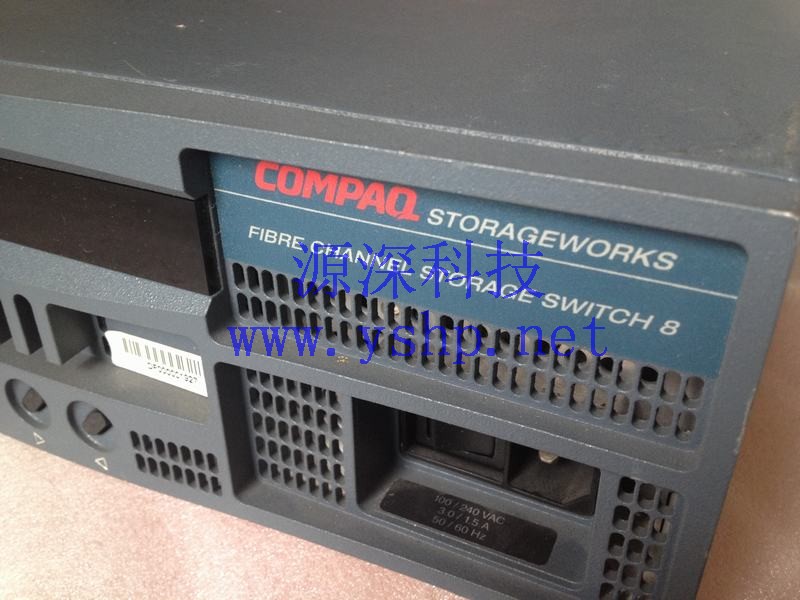 上海源深科技 Shanghai   COMPAQ STORAGEWORKS FIBRE CHANNEL STORAGE SWITCH 8 127552-B21 30-56042-01 127660-001 高清图片