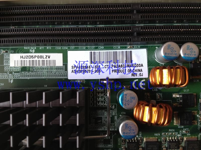 上海源深科技 Shanghai   HP XW6200 图形 Workstation  mainboard 双路604至强 409646-001 359875-005 高清图片