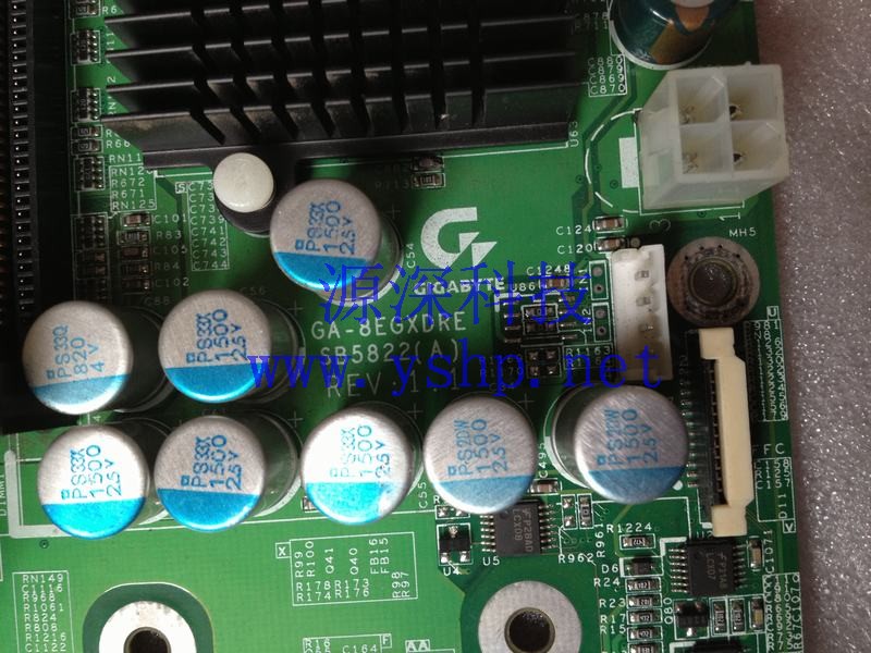 上海源深科技 Shanghai   技嘉 Workstation  mainboard GA-8EGXDRE SB5822A REV 1.1 高清图片