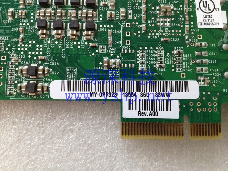 上海源深科技 Shanghai   DELL  Server 单口 4GB HBA PCI-E 光纤卡 QLE2460-DELL PF323 高清图片