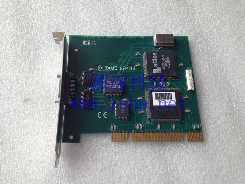 上海源深科技 Shanghai   TAMS 60488 HP-IB HPIB CARD PCI interface REV A 高清图片