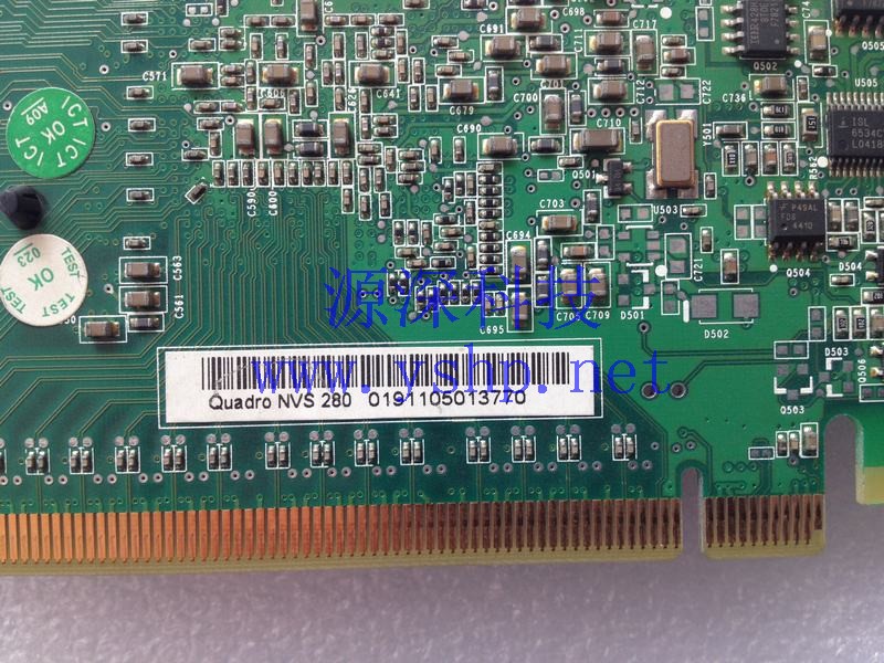 上海源深科技 Shanghai   PCI-E 图形双屏 Graphics Card   Quadro NVS280 高清图片