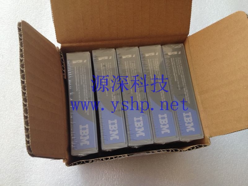 上海源深科技  NEW 盒装 IBM LTO Ultrium-2 200GB LTO2磁带 08L9870 高清图片