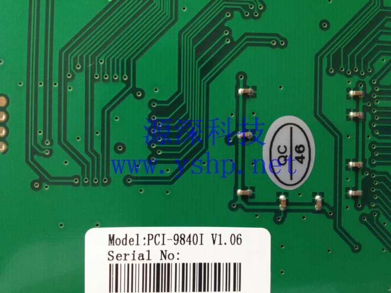 上海源深科技 Shanghai   PCI-9840I V1.06 4通道CAN interface卡 高清图片