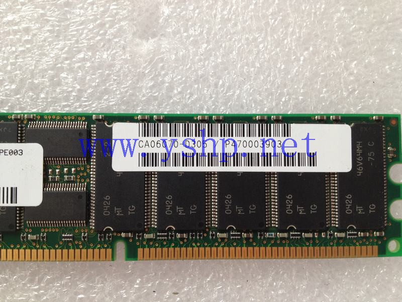 上海源深科技 Shanghai   FUJITSU PW850 DIMM 512M Memory   CA06070-D305 高清图片