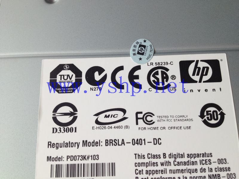 上海源深科技 Shanghai   HP LTO3  Tape drive  磁带库驱动器 BRSLA-0401-DC PD073K#103 高清图片
