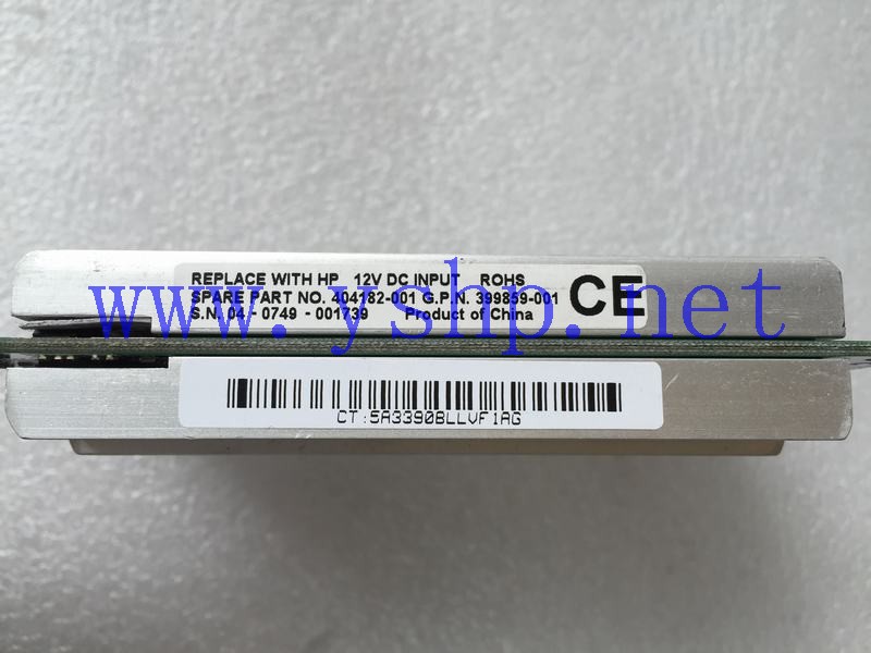 上海源深科技 Shanghai   HP ML5700G4  Server 调压 modules CPU VRM 404182-001 399860-001 高清图片