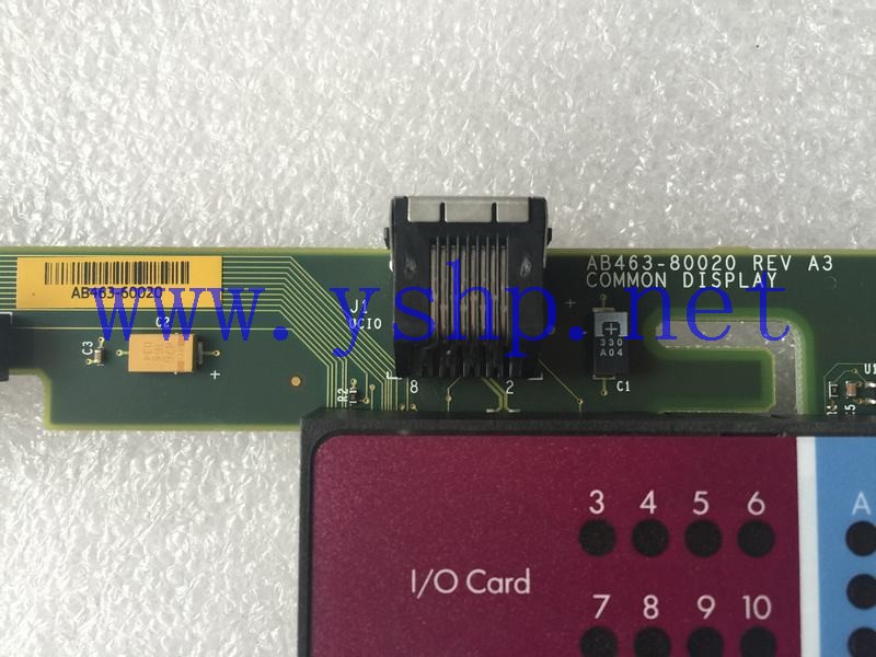 上海源深科技 Shanghai   HP RX6600 Diagnostics Common Display Board AB463-60020 AB463-80020 REV A3 高清图片