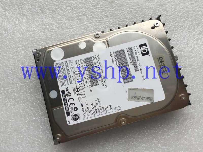 上海源深科技 HP 73.4G 15000RPM SCSI 15K 68 pin  Hard disk   326524-001 273410-001 高清图片