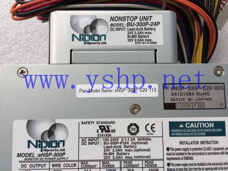 上海源深科技 Equipment power supply Nipron BU-300P-24P eNSP-300P-S20-11S eNSP-300P-S20-00S 高清图片