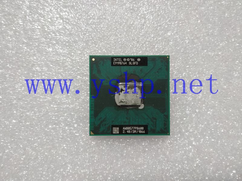 上海源深科技 INTEL CPU P8600 SLGFD 2.4G 3M 1066 高清图片