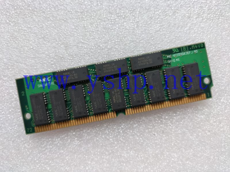 上海源深科技 SGI EDO老 Memory   NEC MC-422000A36FJ-80 高清图片